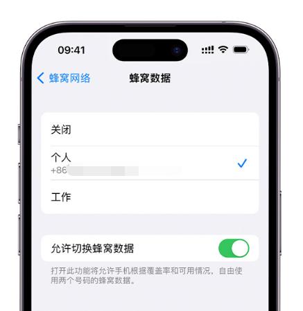 华龙苹果维修服务分享如何在iPhone上使用双卡 